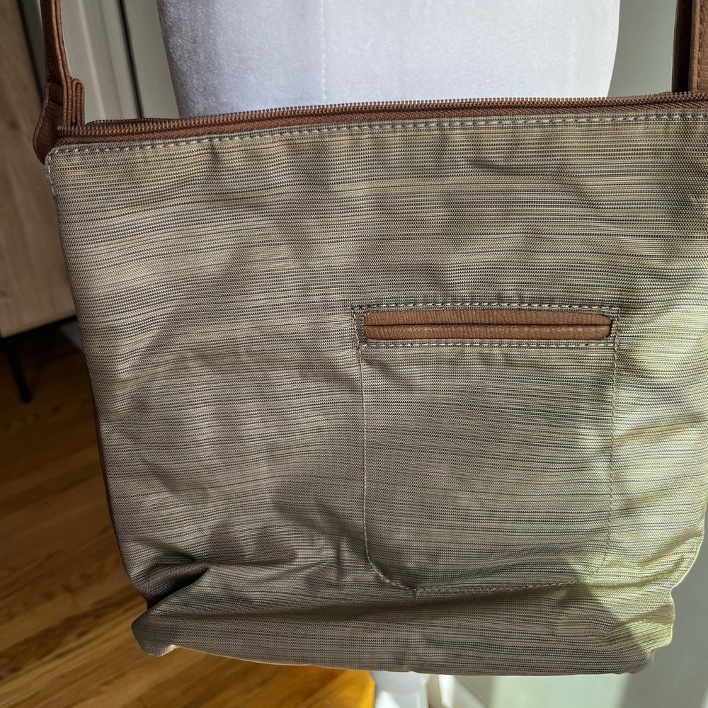 Multi Sac Women’s Stylish Brown and Tan Multisac Bag Hobo Crossbody - Picture 7 of 9